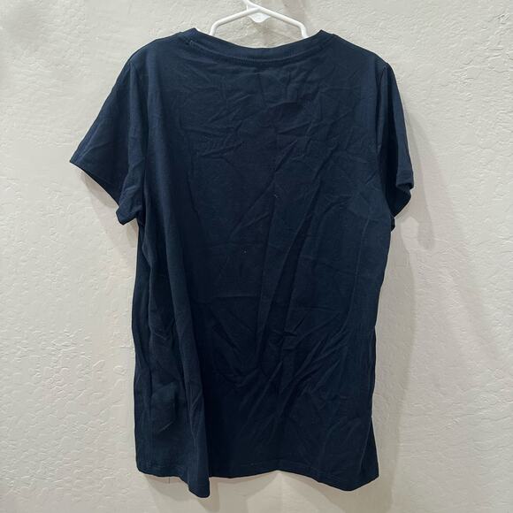 Abercrombie Kids Sparkly Moose Floral Short Sleeve Shirt - Picture 5 of 6